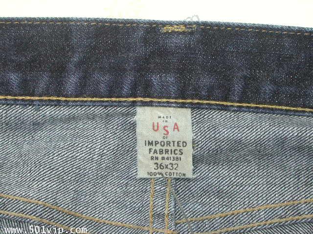 Used RRL Slim fit ริมแดง made in USA เอว 37 ยาว 33 5