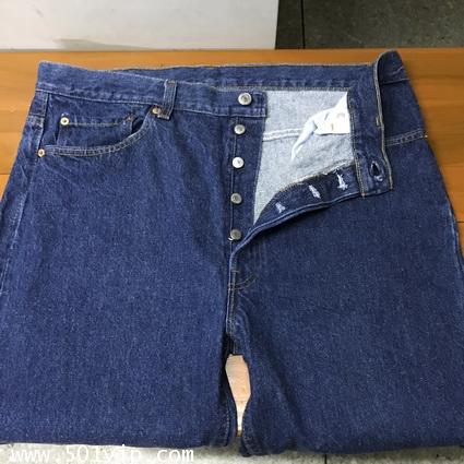 Used ลีวายส์ 501 made in USA ปี 1992 เอว 37 ยาว 32 5