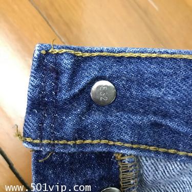 Used ลีวายส์ 501 made in USA ปี 1992 เอว 37 ยาว 32 6
