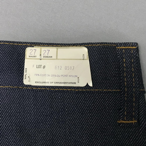 612 บิ๊กอี หนังไก่ เอว 27 ยาว 27 1