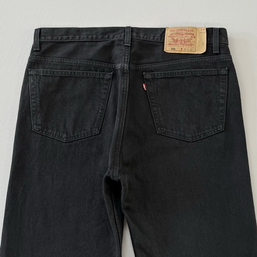 501 Super Black เอว 38 ยาว 32