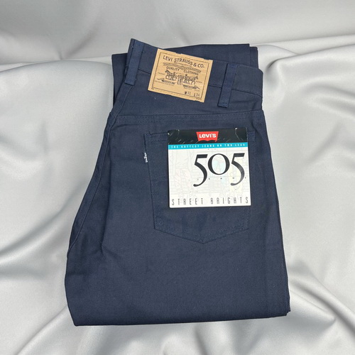 505 สี น้ำเงิน USA เอว 31 ยาว 34