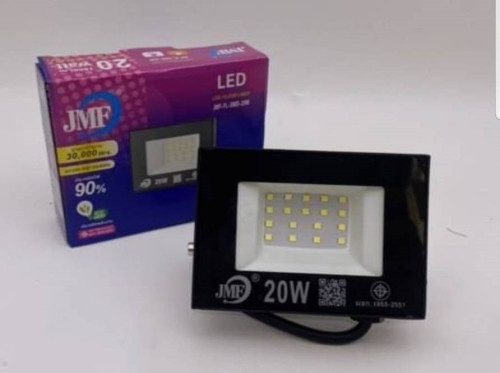 สปอร์ตไลท์ LED 20W แสงขาว JMF 220V กันน้ำได้IP65 รับประกัน1ปี