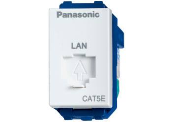 ปลั๊กแลน LAN รุ่นใหม่ WEG2488 CAT5E Panasonic พานาโซนิค Call086-9000942 1
