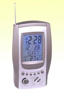 CK845 นาฬิกาปลุก ปฏิทิน200ปี วิทยุ แสดงอุณหภูมิได้ จับเวลาได้