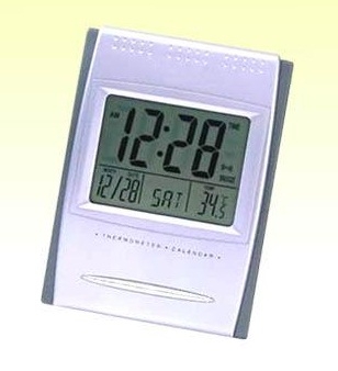 CK846 นาฬิกาปลุก ปฏิทิน200ปี แสดงอุณหภูมิได้ นับเวลาถอดหลังได้