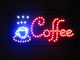 ป้ายไฟ ป้าย LED ใช้โชว์หน้าร้าน COFFEE