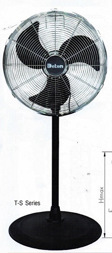 พัดลม ตั้งพื้นฐานกลม ใบพัดอลูมิเนียม 18 นิ้ว รับประกัน 1ปี 1