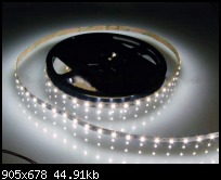 ไฟริบบิ้น แอลอีดี LED ยาว5เมตร  แสงขาว ไม่กันน้ำ รับประกัน1ปี 1