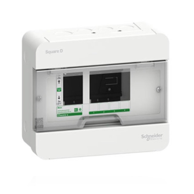 ตู้ไฟ ตู้คอนซูเมอร์ 4ช่อง เมนส์50A ลูก2ตัว   ครบชุด (ชไนเดอร์) 1