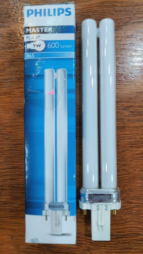 หลอดตะเกียบ PLS 9W daylight Philips แสงขาว ฟิลิปส์