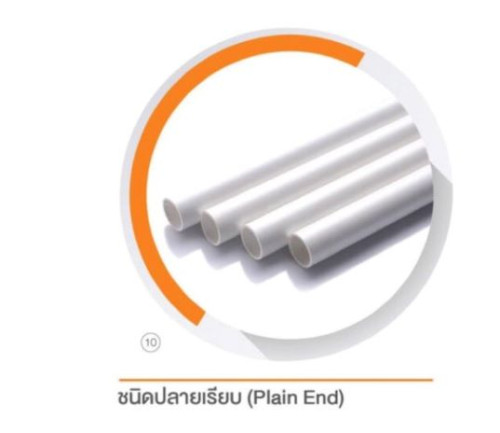 ท่อขาว 50มิล   ความยาว2.9เมตร  (1  1/2 นิ้ว)   SCG ช้าง