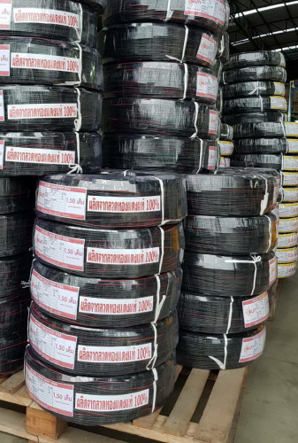สายโทรศัพท์ภายนอก,สายดรอปวาย 2x1.5m 200M แบบชุบ SUN 2