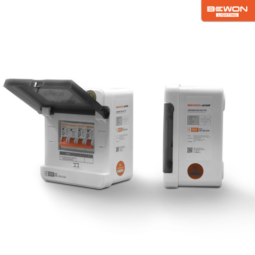 ตู้ไฟ พร้อมเมนส์ และลูก4ตัว Consumer 50A 4 Circuit Bewon