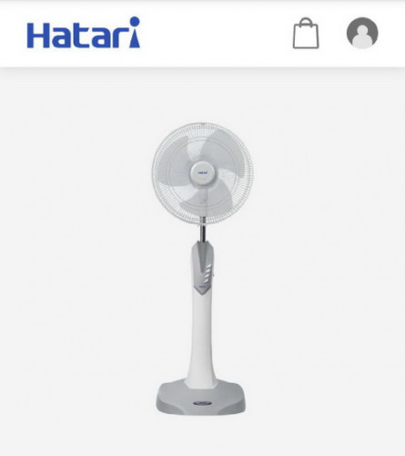 พัดลมตั้งพื้น 16นิ้ว รุ่่นธรรมดา ฮาตาริ  HD-P16M3 Hatari รับประกัน1ปี