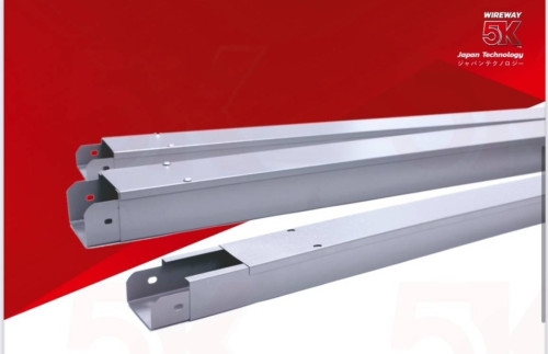 วายเวย์ 6x6นิ้วx8ฟุต  0.8มิล  สีเทา BE Wireway Call0869000942