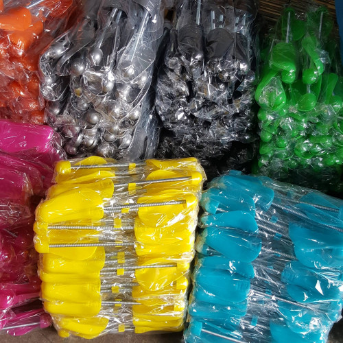 ดันทรงรองเท้าแบบสปริง 10 คู่ คละสี 2