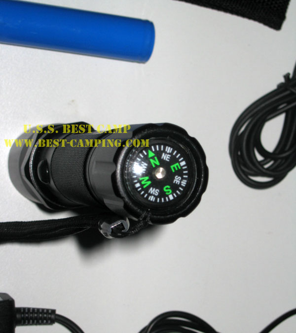 ไฟฉาย UtraFire 30 W CREE (3 Step)+ถ่าน+ชาร์ทไฟบ้าน+ชาร์ทรถยนต์ 5