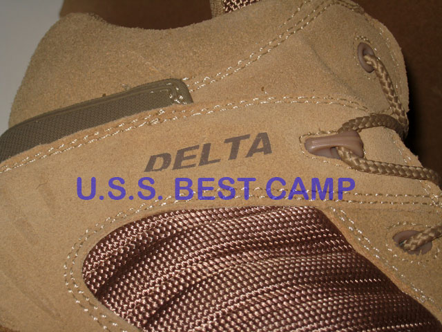 รองเท้า DELTA SHORT DESERT 6 inch,รองเท้าข้อสั้นเดลต้าสีทราย 6 นิ้ว 4