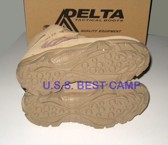 รองเท้า DELTA SHORT DESERT 6 inch,รองเท้าข้อสั้นเดลต้าสีทราย 6 นิ้ว 5