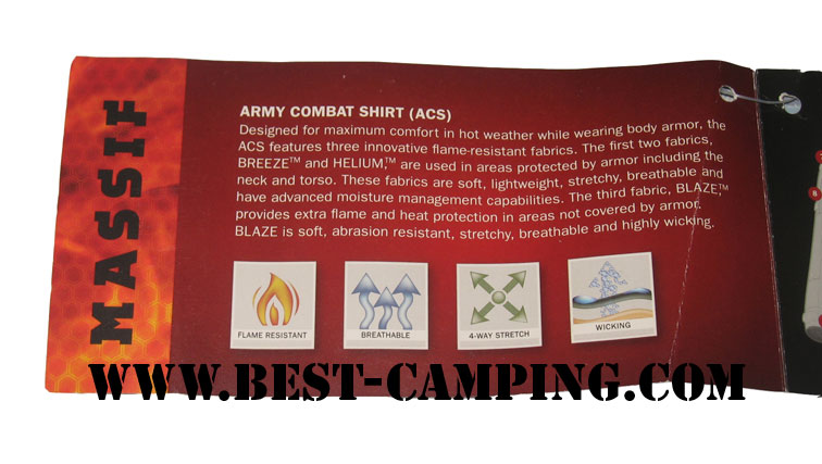 MASSIF ARMY COMBAT SHIRT (ACS) 10