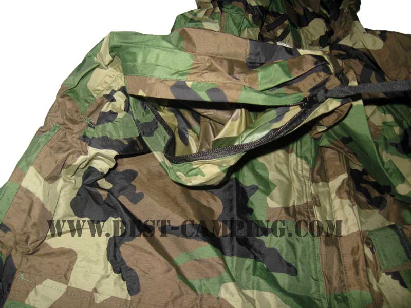 UNIFORM PARKA, IMPROVED RAINSUIT by ORC INDUSTRIES, INC.(ชุดกันฝนลายพรางวู๊ดแลนด์) 3