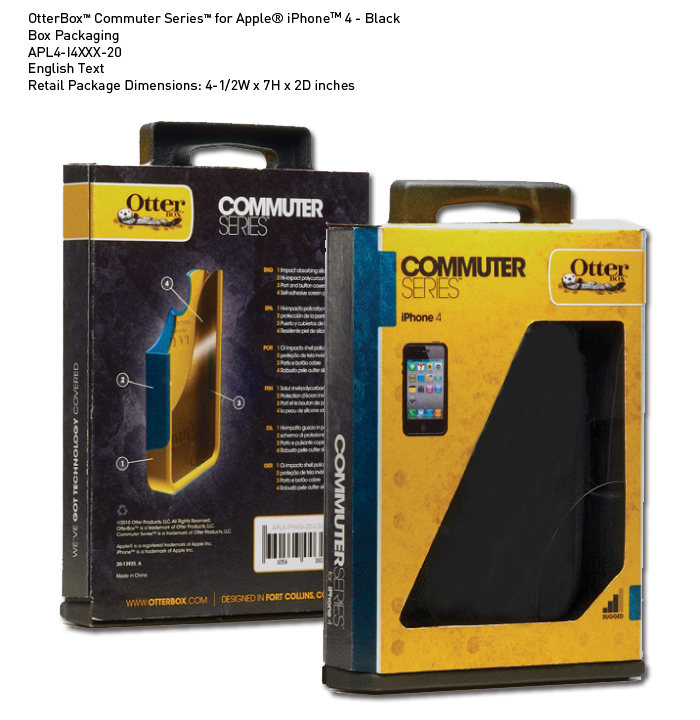 OTTERBOX DEFENDER SERIES FOR iPHONE4(ซองกันกระแทก iphone 4)
