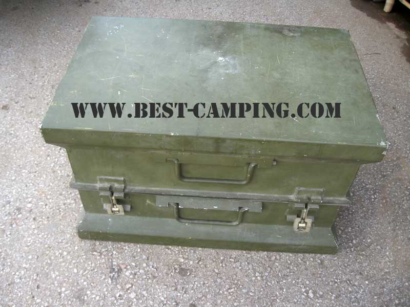 ลังอลูมิเนียม,ลังทหาร,ลังใส่อุปกรณ์ ,ลัง US , CHEST , FIELD ALUMINUM , EMPTY , GREEN