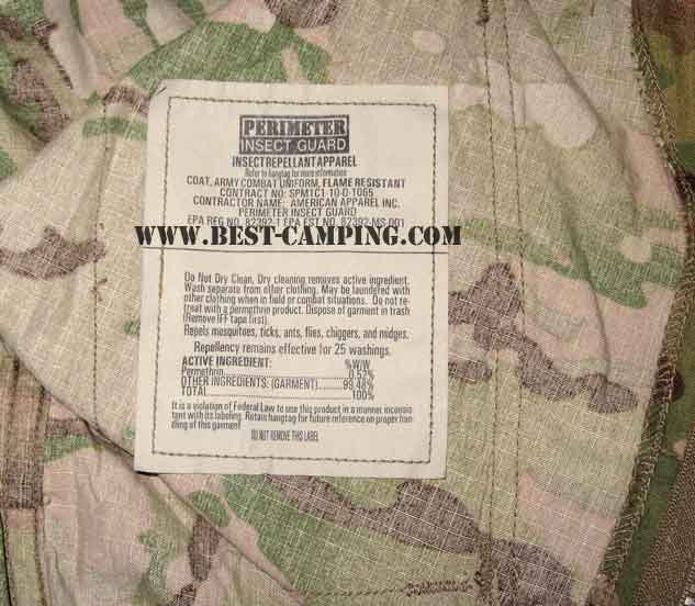 เสื้อมัตติแคม,เสื้อสะเก็ดกันไฟ,เสื้อไอ้กัน,Coat, Army Combat-Uniform FLAME RESISTANT 5