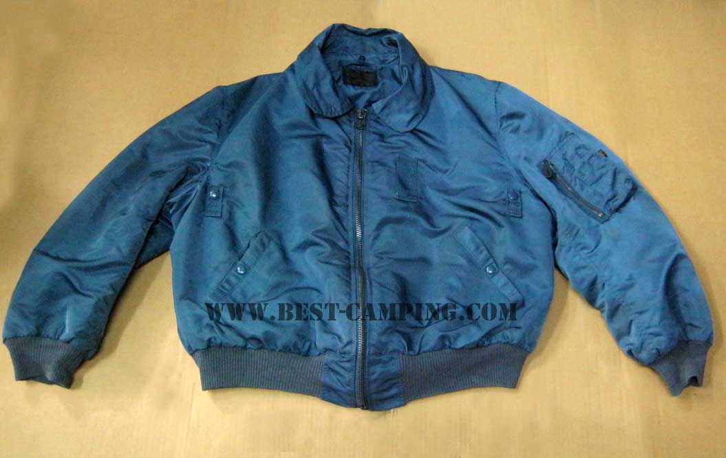 เสื้อแจ็คเก็ตไฟท์,สีฟ้า,JACKET,FLYER\'S MAN INTERMEDIATE,ALPHA,Blue,TYPE-6-15C,VINTAGE-B15-C,(มือสอง