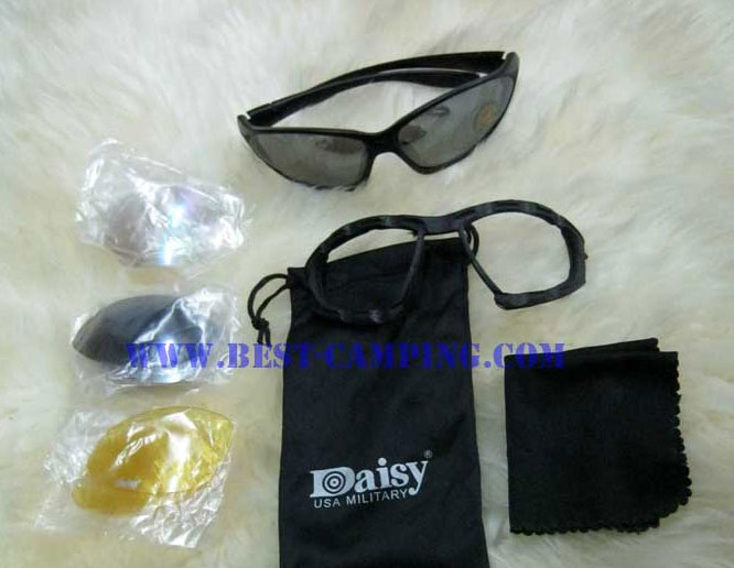 แว่นตาเดินป่า,เดินทางเที่ยว,ขับรถ,ยิงปืน,แว่นตาเดชี่ รุ่น C4 , DAISY C4 USA MILITARY EYEWARE 4