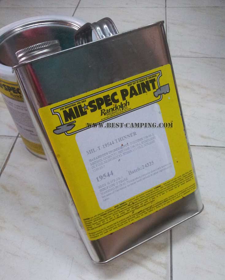 สีเขียวทหาร,Mil spec paint randolph 1