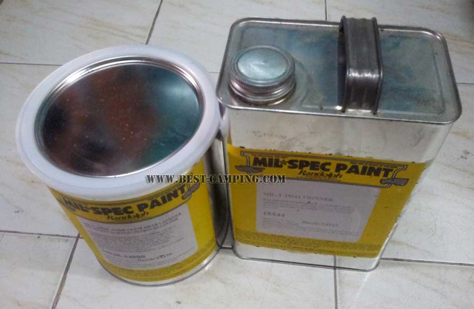 สีเขียวทหาร,Mil spec paint randolph 2