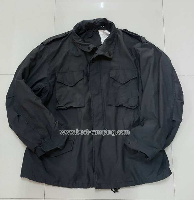 เสื้อแจ็คเก็ตทหาร,Alpha,M65 สีดำcoat,cold weather,man\'s,field,(มือสอง)
