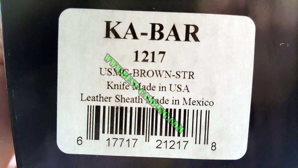 มีด KA-BAR, Fighting / Utility KA-BAR- 1217 3