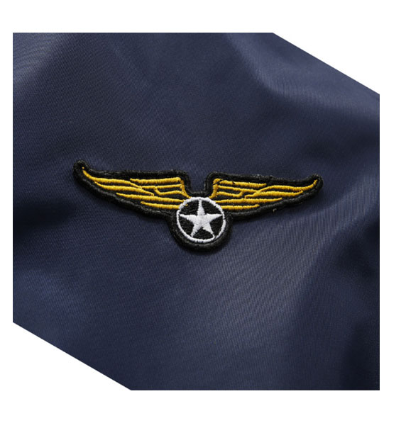 เสื้อแจ็คเก็ตนักบิน ASSTseries สีกรมท่า, Jacket Pilot MA1,Green,Navy,Black,Orange 5