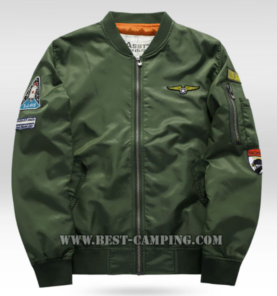 เสื้อแจ็คเก็ตนักบิน ASSTseries สีกรมท่า, Jacket Pilot MA1,Green,Navy,Black,Orange 2