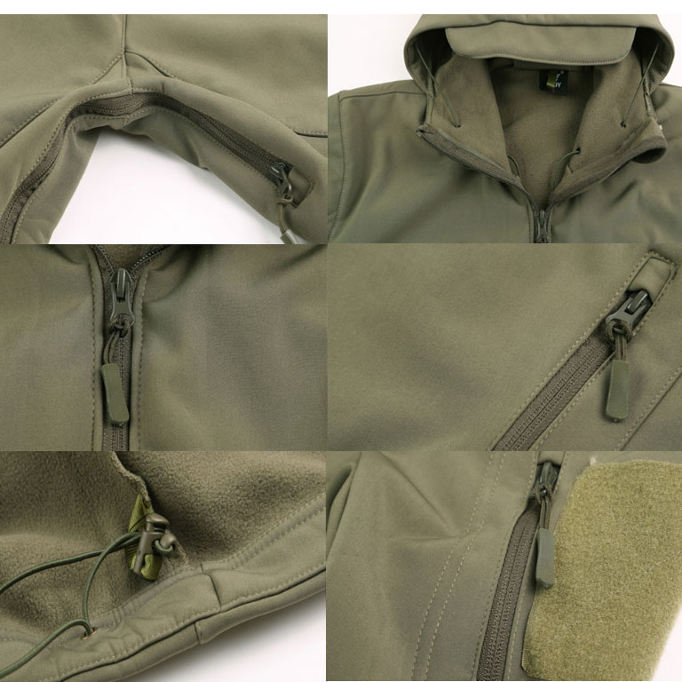 แจ็คเก็ต Tactical,TADGEAR เสื้อแจ็คเก็ตแทคติคอล,Jacket Tactical Waterproof Shark Skin soft shell, 7