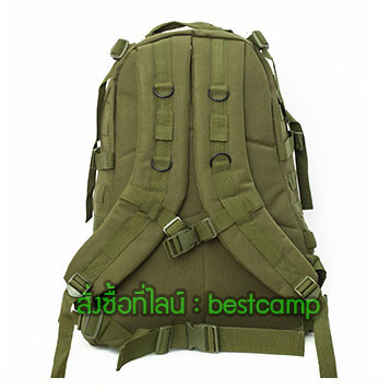 เป้ทหาร 3D,กระเป๋าเป้เดินทางท่องเที่ยว,สีเขียว 1
