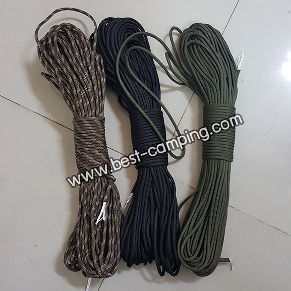 เชือกอเนกประสงค์ ,Military regulations umbrella The new seven core umbrella rope produced by 550 sta