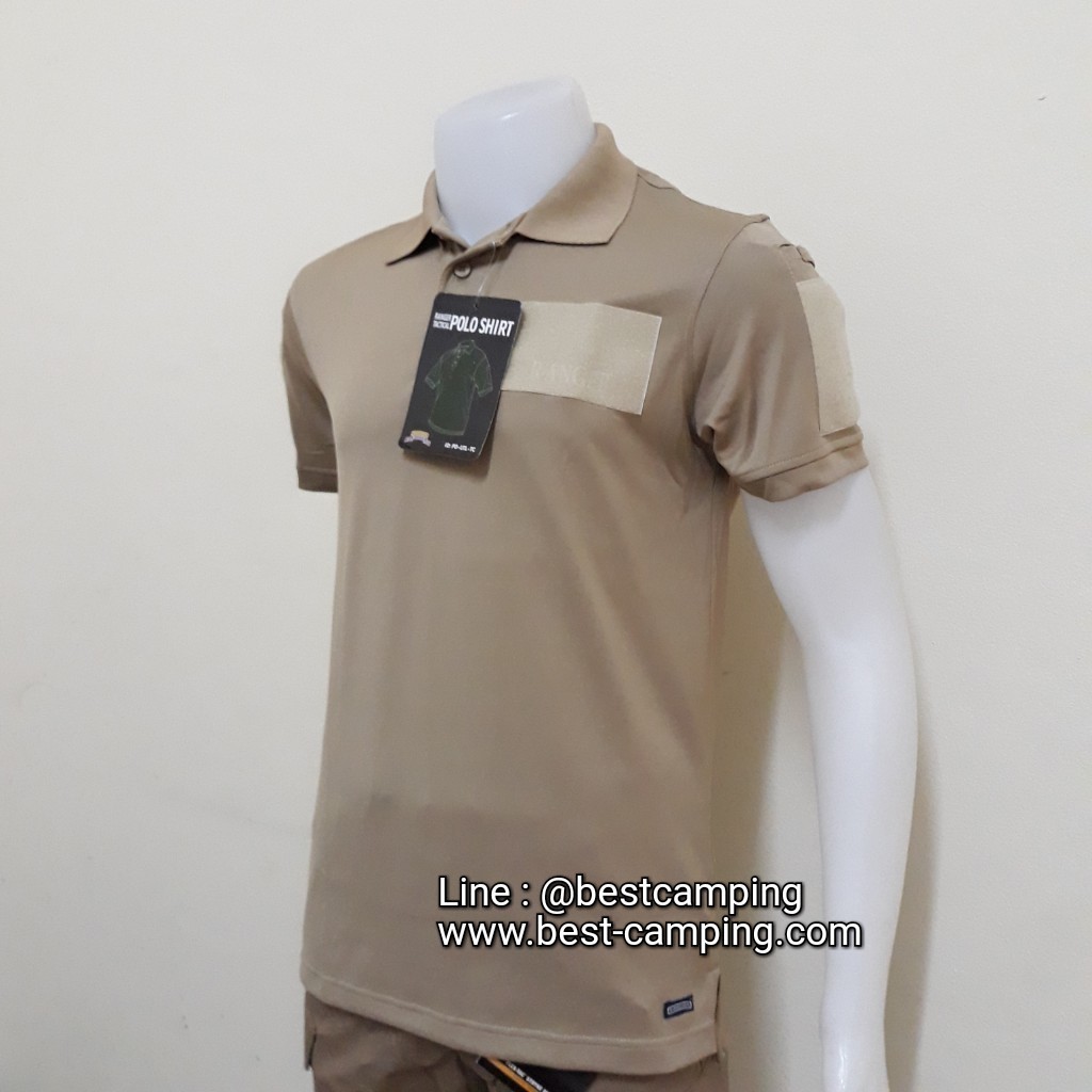 เสื้อโปโล Ranger Tactical Polo Shirt สีกากี (ฺkhaki)