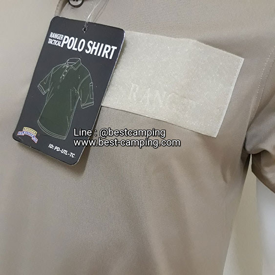 เสื้อโปโล Ranger Tactical Polo Shirt สีกากี (ฺkhaki)