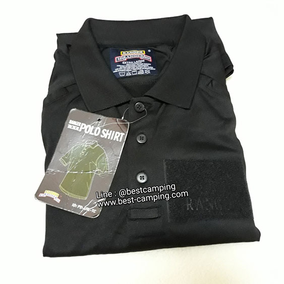 เสื้อโปโล Ranger Tactical Polo Shirt สีดำ (ฺblack) 1