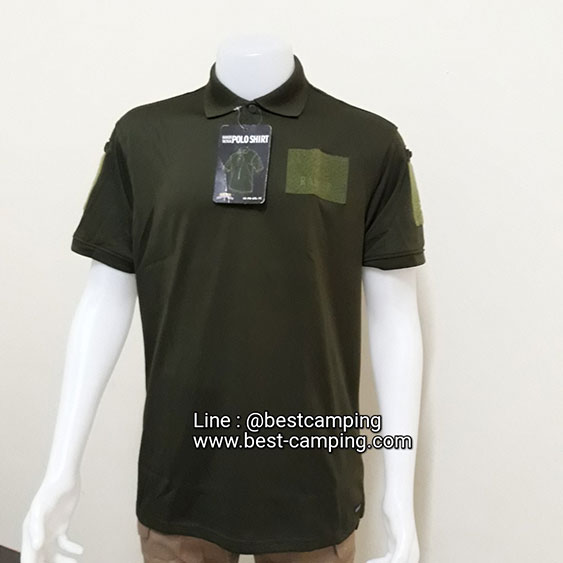 เสื้อโปโล Ranger Tactical Polo Shirt สีเขียว (ฺgreen)