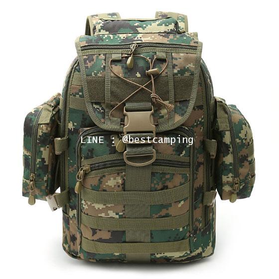 กระเป๋าเป้ทหาร MAX GEAR 35 L ลายดิจิตอลมารีน