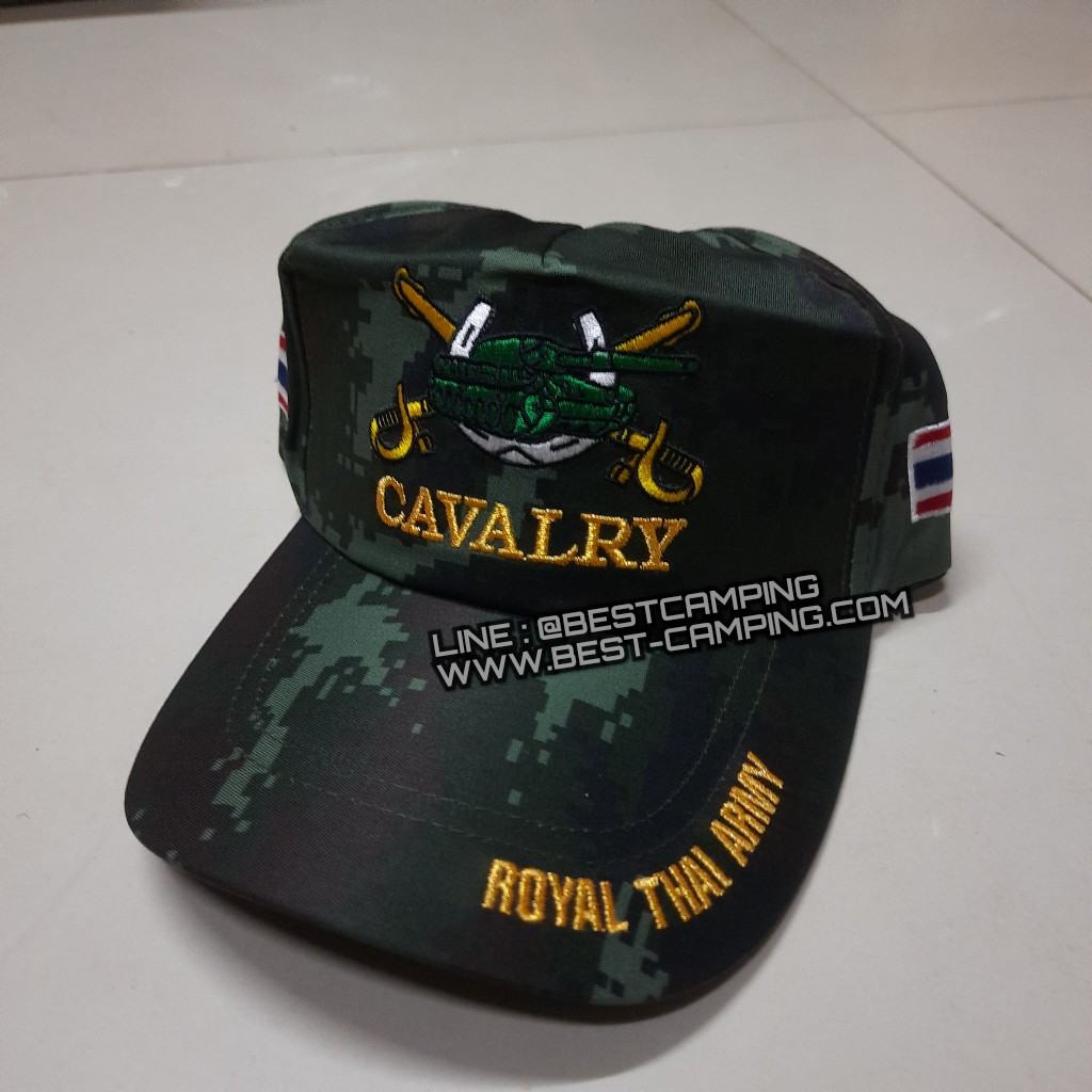 หมวกแก็ปลายดิจอตอล, Cavalry