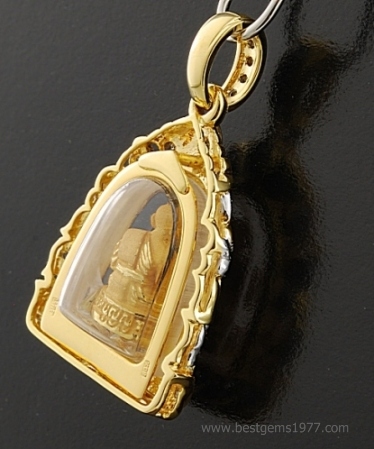 m208-1040/Rหลวงพ่อทวด เนื้อทองคำ 2