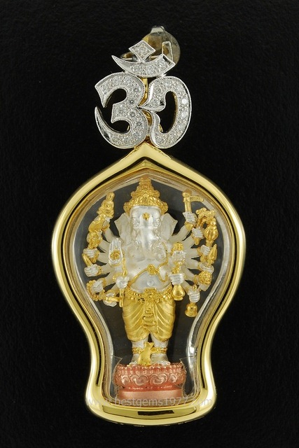 M296/BB พระพิฆเนศวร ปาง 16กร มหาจักรพรรดิ
