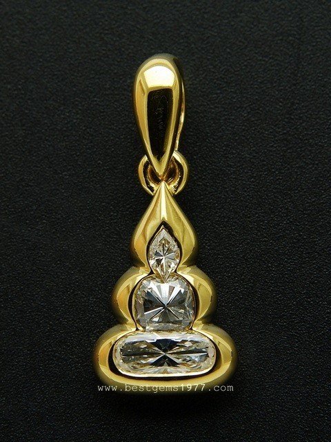 0110914 E/Dงานสั่งทำ เพชรประกอบเป็นพระ