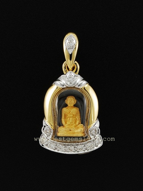 M345-846/S หลวงพ่อโต วัดระฆัง เนื้อทอง